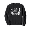 Beagle Mom Mama Dog Lover Puppy Owner Paw Sweatshirt - Graphic Print Unisex - T-Shirt, Sweatshirt, Hoodie