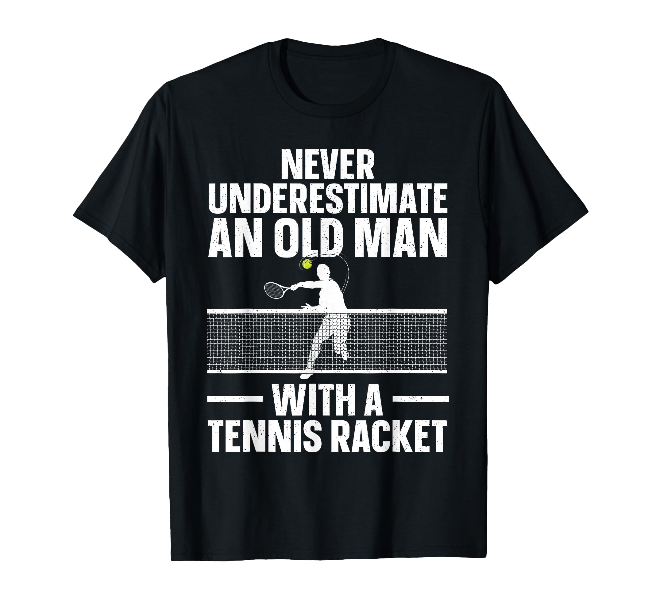 Best Tennis Art Grandpa Tennis Lover T-Shirt - Unique Graphic for Adults - T-Shirt, Sweatshirt, Hoodie