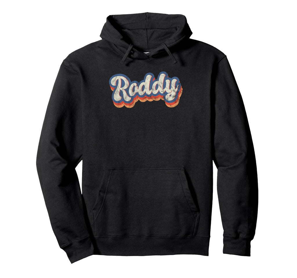 Roddy Personalized Name Custom Lettering 70S Hoodie - Trendy Graphic Unisex - T-Shirt, Sweatshirt, Hoodie