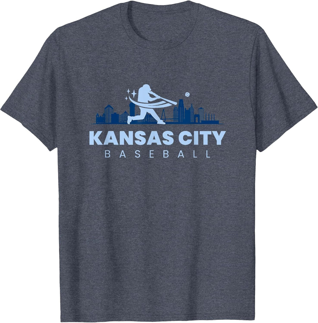 Kansas City Baseball Vintage Minimalist Retro Lover - Adult & Kids T-Shirts, Sweatshirts & Hoodies apparel design preview 1