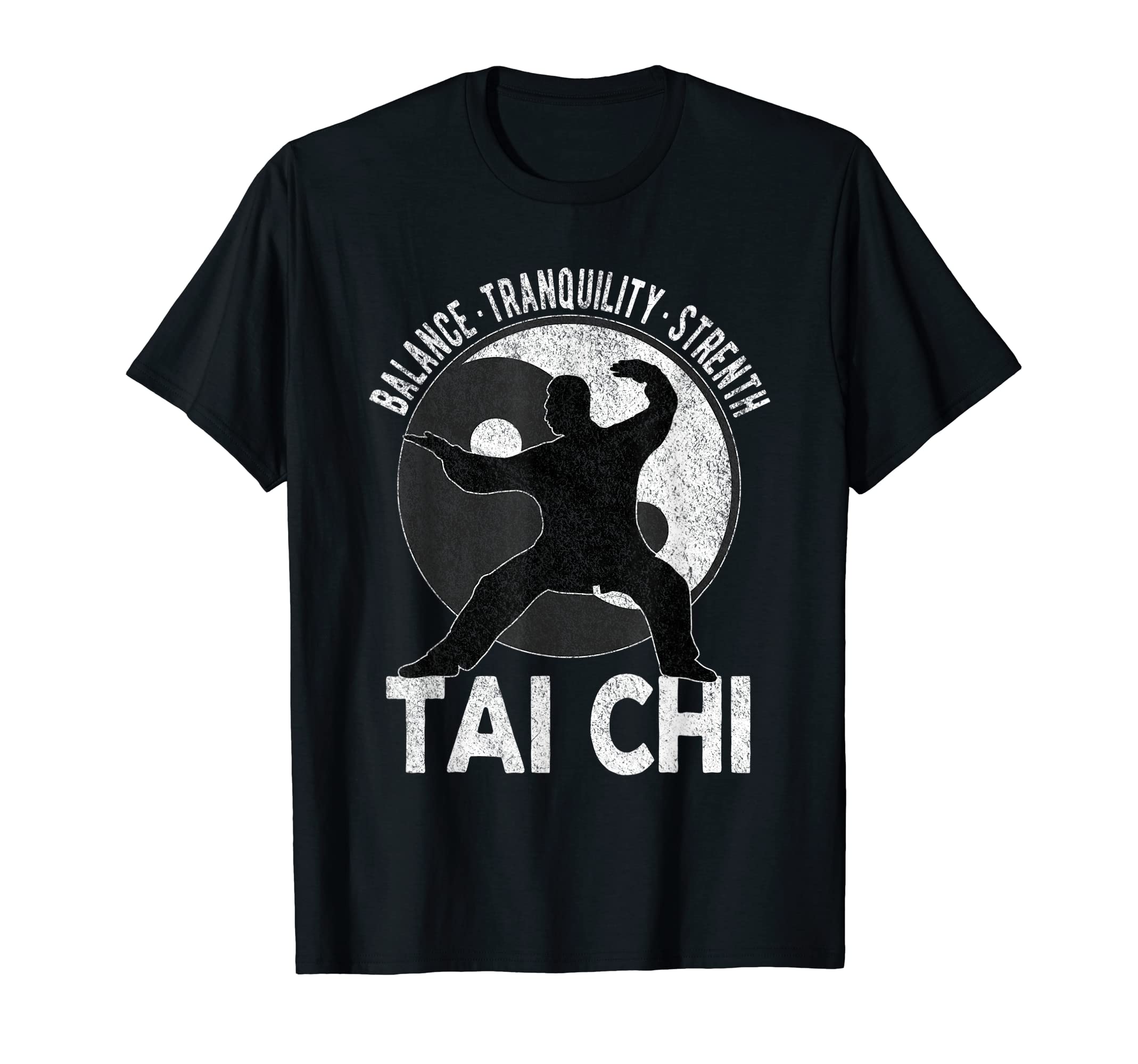 Mens Tai Chi Grandpa Yin Yang Martial T-Shirt - Novelty Apparel Unisex - T-Shirt, Sweatshirt, Hoodie