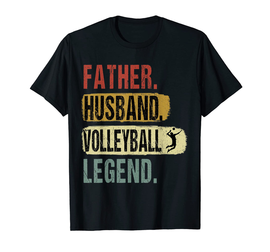 Father Husband Volleyball Legend T-Shirt - Minimalist Print for Adults - T-Shirt, Sweatshirt, Hoodie