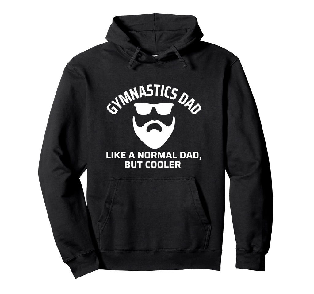 Bearded Gymnastics Dad Hoodie - Casual Everyday Wear for Adults - T-Shirt, Sweatshirt, Hoodie
