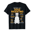 Dogo Argentino Anatomy Funny Dog Mum Dad T-Shirt - Novelty Apparel Unisex - T-Shirt, Sweatshirt, Hoodie