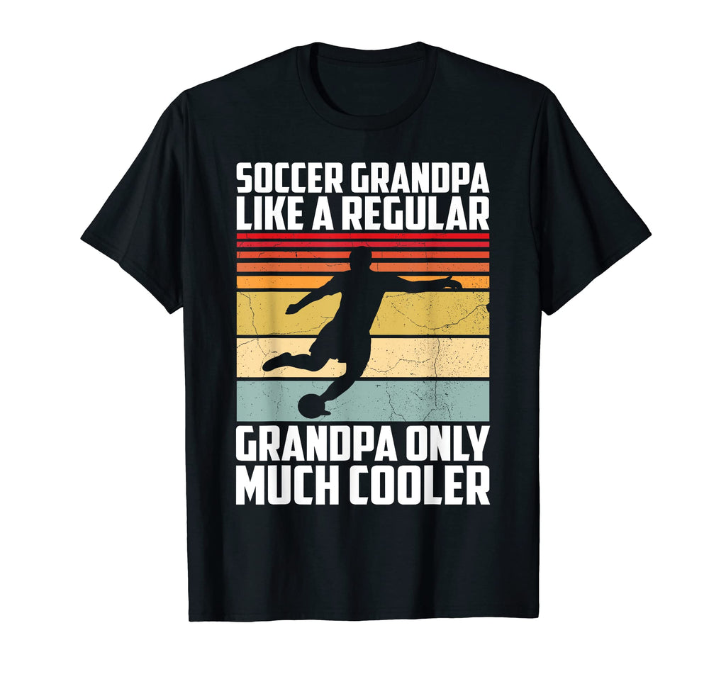 Mens Soccer Grandpa Funny Soccer Player T-Shirt - Unique Graphic Unisex - T-Shirt, Sweatshirt, Hoodie
