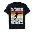Mens Soccer Grandpa Funny Soccer Player T-Shirt - Unique Graphic Unisex - T-Shirt, Sweatshirt, Hoodie