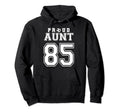 Number 85 Custom Proud Soccer Futbol Hoodie - Trendy Graphic Men Women - T-Shirt, Sweatshirt, Hoodie