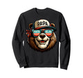Papa Bear Gifts Funny Birthday Fun Sweatshirt - Minimalist Print Men Women - T-Shirt, Sweatshirt, Hoodie