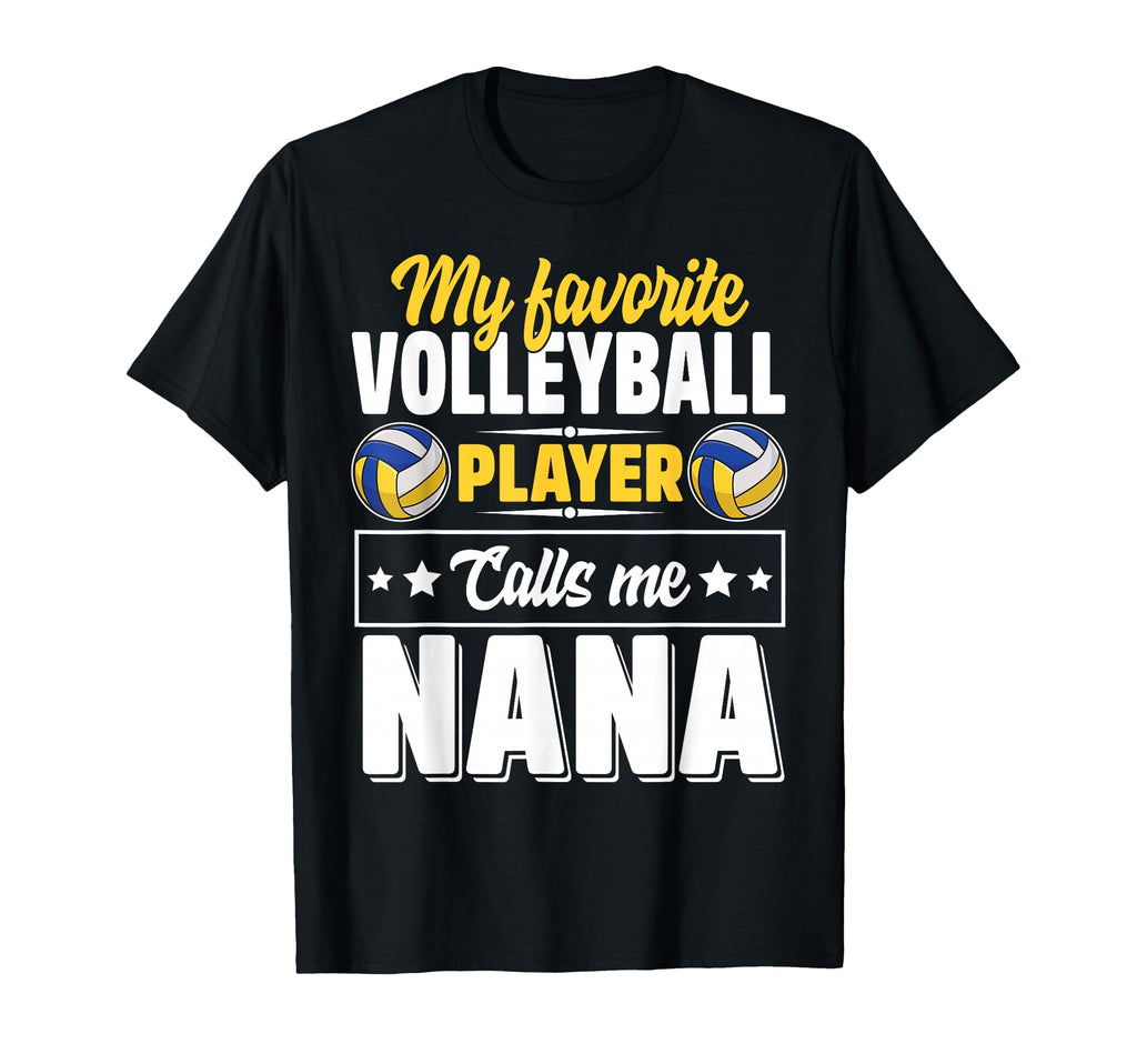 My Favorite Volleyball Player Calls Me T-Shirt - Trendy Graphic Unisex - T-Shirt, Sweatshirt, Hoodie