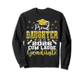 Proud Daughter 2026 Cum Laude Sweatshirt - Novelty Apparel for Adults - T-Shirt, Sweatshirt, Hoodie