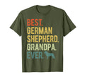 Best German Shepherd Grandpa Ever Dog T-Shirt - Streetwear Style Men Women - T-Shirt, Sweatshirt, Hoodie