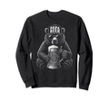Papa Beer Funny Dad Bear Drinking Sweatshirt - Trendy Graphic Unisex - T-Shirt, Sweatshirt, Hoodie