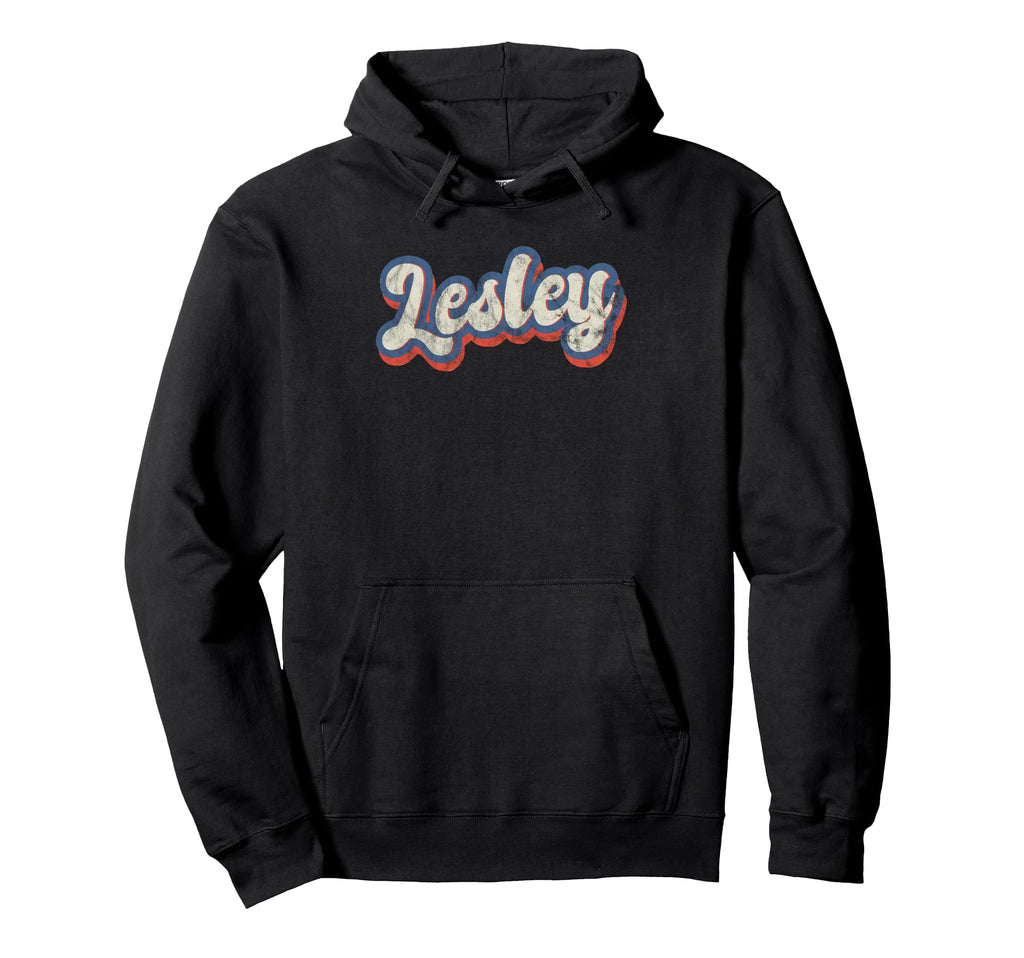 Lesley Personalized Name Custom Lettering Hoodie - Minimalist Print Unisex - T-Shirt, Sweatshirt, Hoodie