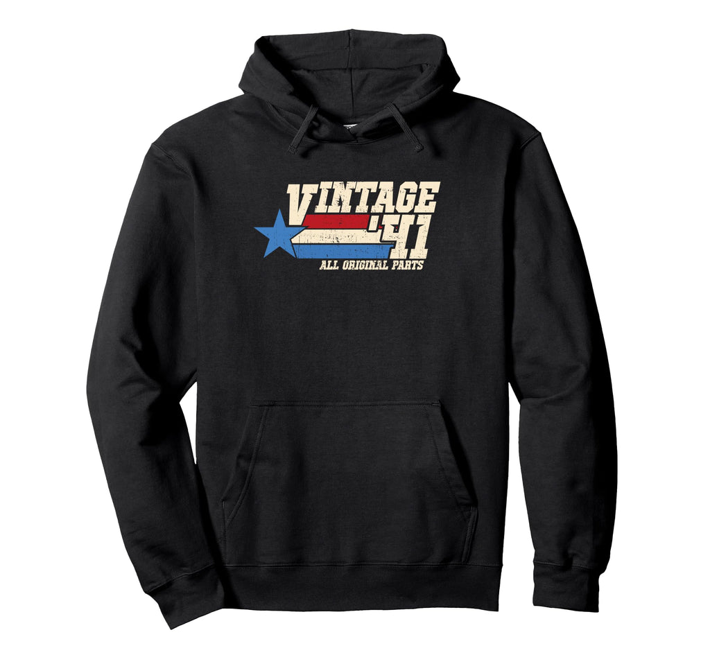 41 Birthday 84Th 84 Dad 1941 Hoodie - Novelty Apparel Men Women - T-Shirt, Sweatshirt, Hoodie