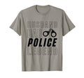 Husband Dad Police Legend T-Shirt - Fun Novelty Design for Adults - T-Shirt, Sweatshirt, Hoodie
