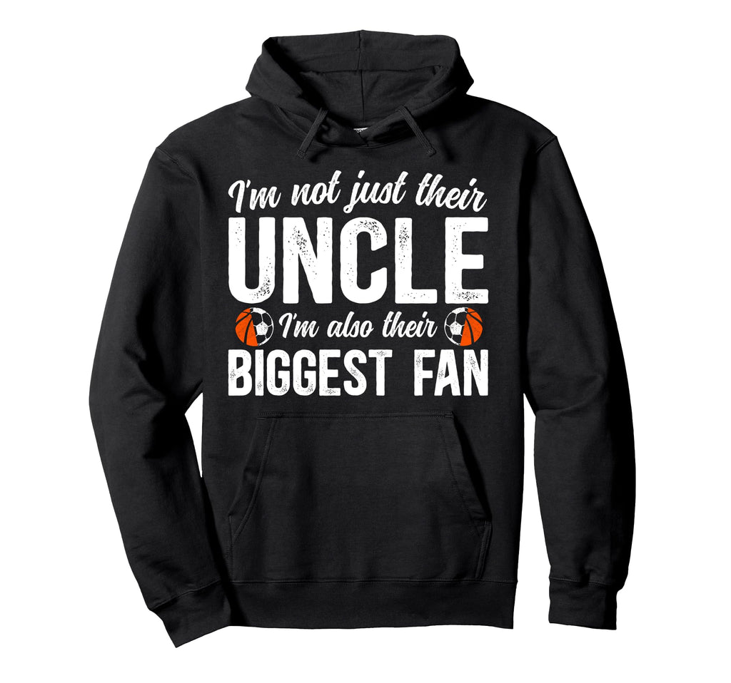 Their Biggest Fan Soccer Basketball Hoodie - Custom Art Print for Adults - T-Shirt, Sweatshirt, Hoodie