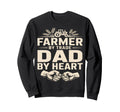 Farmer Trade Dad Heart Tractor Sweatshirt - Aesthetic Graphic Unisex - T-Shirt, Sweatshirt, Hoodie