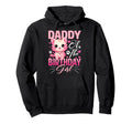 Daddy Birthday Cat Kitty Family Hoodie - Casual Everyday Wear Unisex - T-Shirt, Sweatshirt, Hoodie