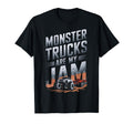 Monster Trucks Are My Jam Monster Truck T-Shirt - Trendy Graphic Men Women - T-Shirt, Sweatshirt, Hoodie