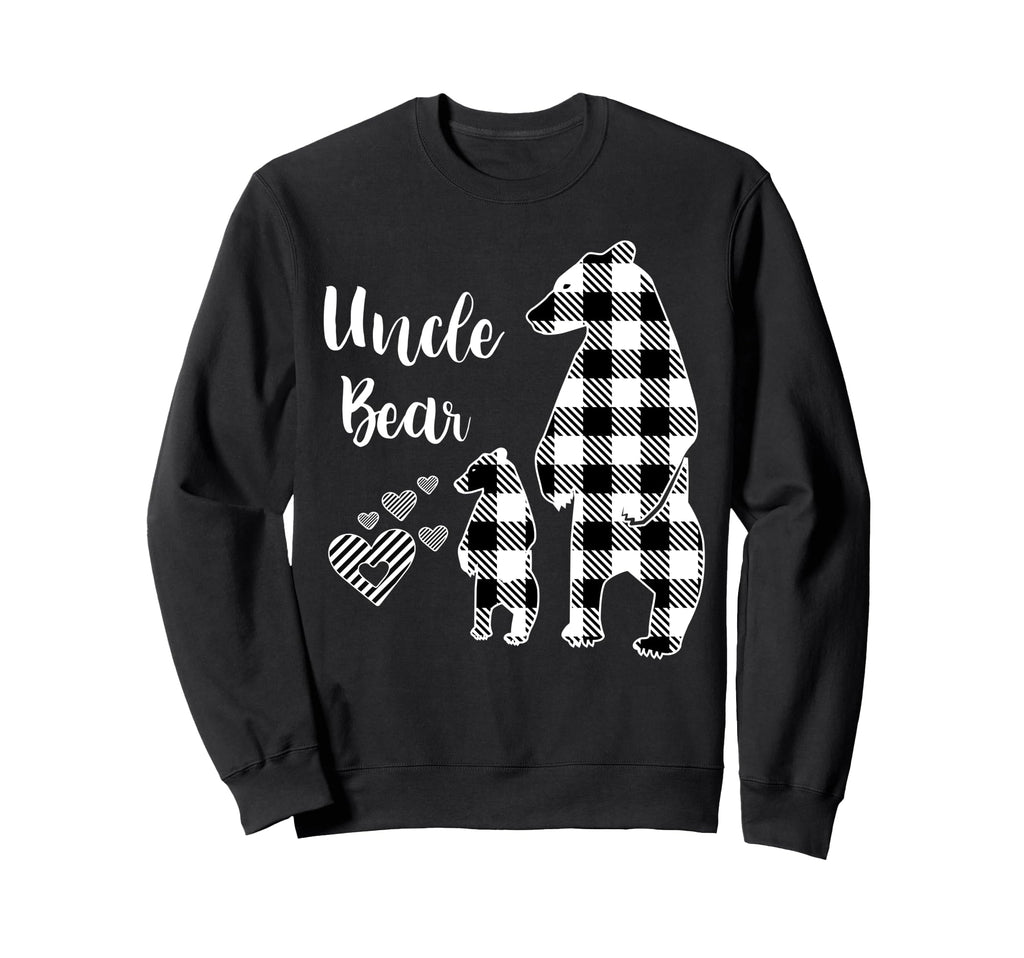 Uncle Bear Little Bear Grey Sweatshirt - Fun Novelty Design for Adults - T-Shirt, Sweatshirt, Hoodie