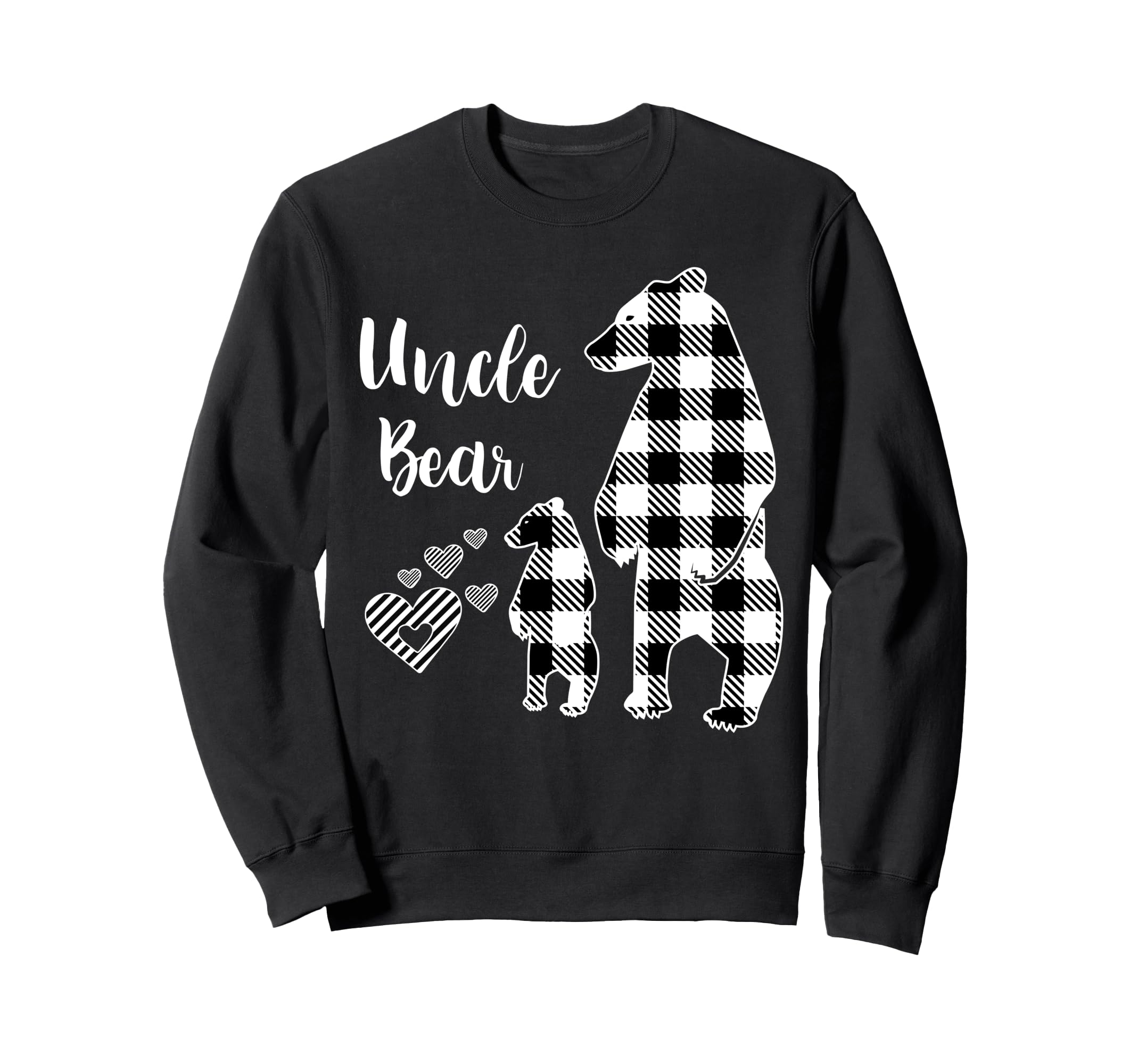 Uncle Bear Little Bear Grey Sweatshirt - Fun Novelty Design for Adults - T-Shirt, Sweatshirt, Hoodie