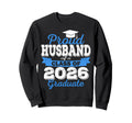 Super Proud Husband 2026 Graduate Sweatshirt - Aesthetic Graphic Men Women - T-Shirt, Sweatshirt, Hoodie