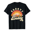 Groovy Daddy Rainbow Colorful Flowers T-Shirt - Custom Art Print Men Women - T-Shirt, Sweatshirt, Hoodie