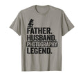 Father Husband Photography Legend T-Shirt - Aesthetic Graphic for Adults - T-Shirt, Sweatshirt, Hoodie