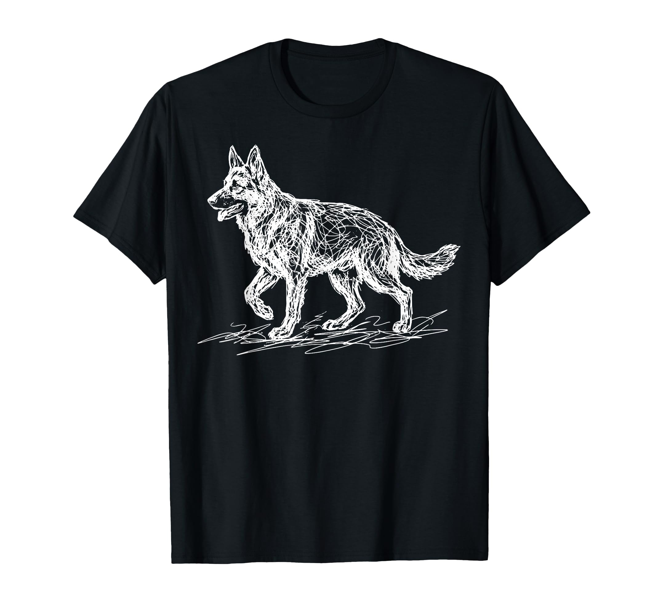 German Shepherd Mom German Hoodie - Casual Everyday Wear Men Women - T-Shirt, Sweatshirt, Hoodie