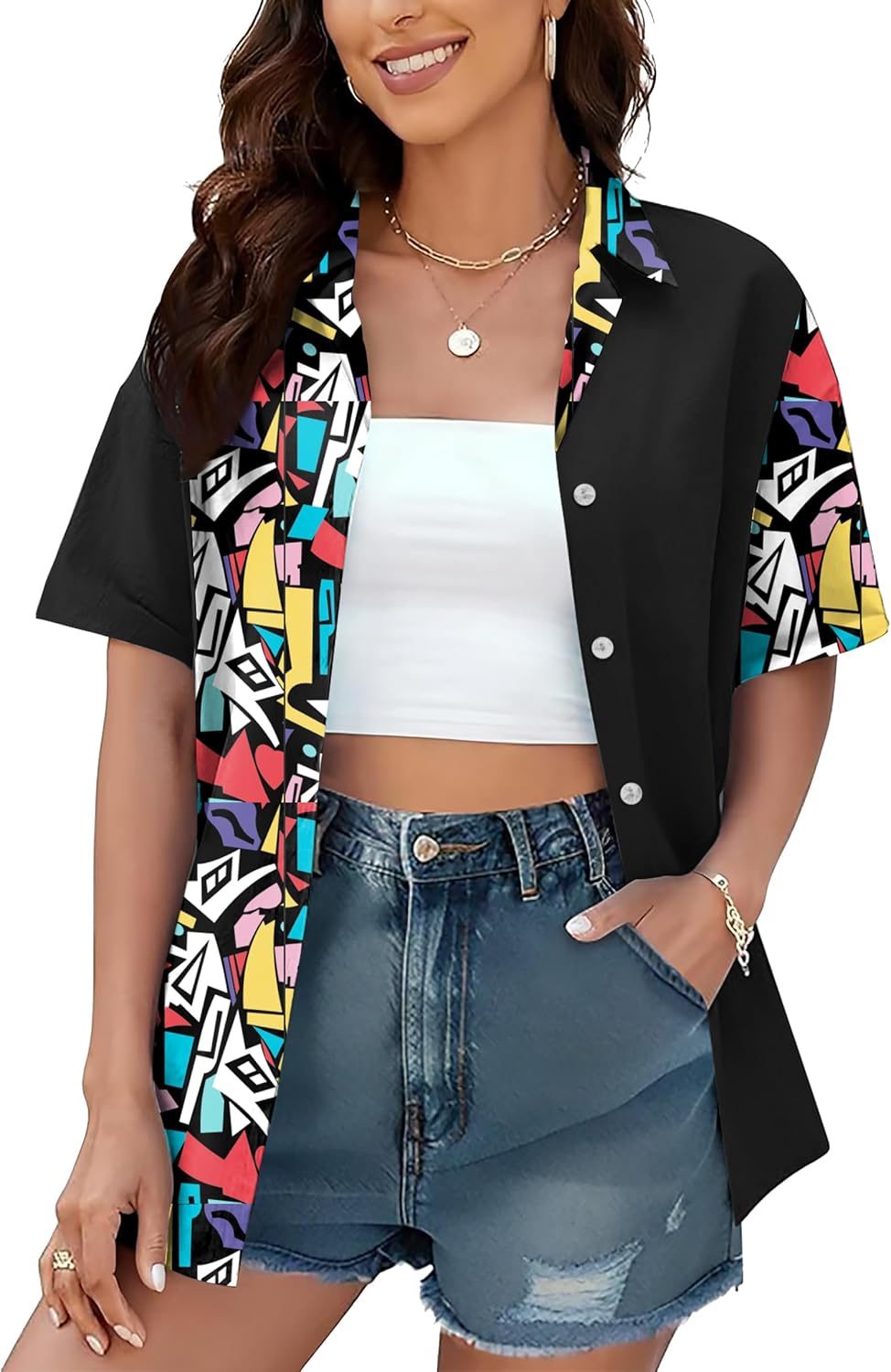 80s 90s for Women: Neno Disco Party 1980s Hawaiian - Adult & Kids T-Shirts, Sweatshirts & Hoodies apparel design preview 1