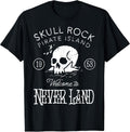 Peter Pan Skull Rock Vintage Poster - Adult & Kids T-Shirts, Sweatshirts & Hoodies apparel design preview 1