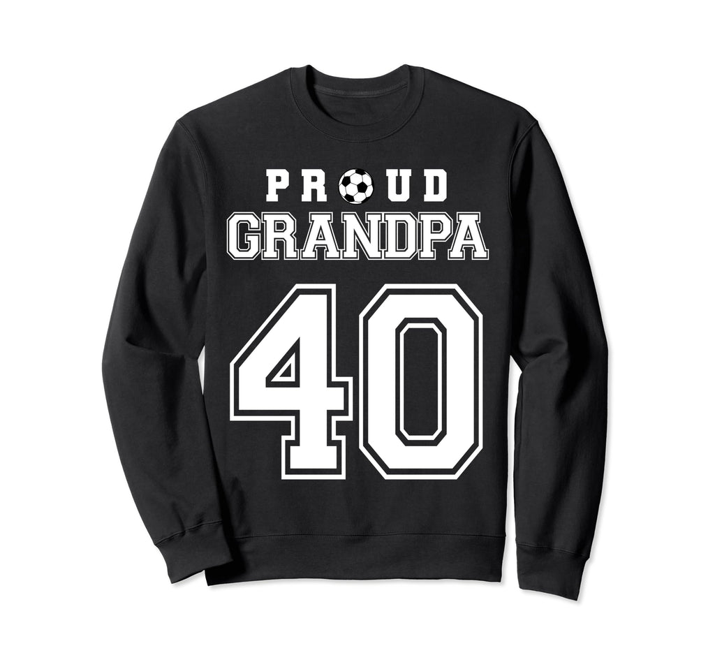 Number 40 Custom Proud Soccer Futbol Sweatshirt - Unique Graphic Unisex - T-Shirt, Sweatshirt, Hoodie