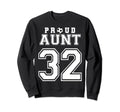 Number 32 Custom Proud Soccer Sweatshirt - Novelty Apparel Men Women - T-Shirt, Sweatshirt, Hoodie