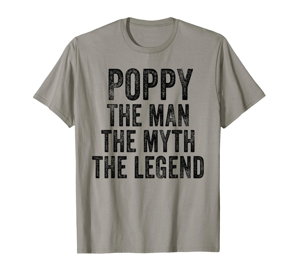 Funny Poppy Myth Legend Dad Father T-Shirt - Unique Graphic for Adults - T-Shirt, Sweatshirt, Hoodie