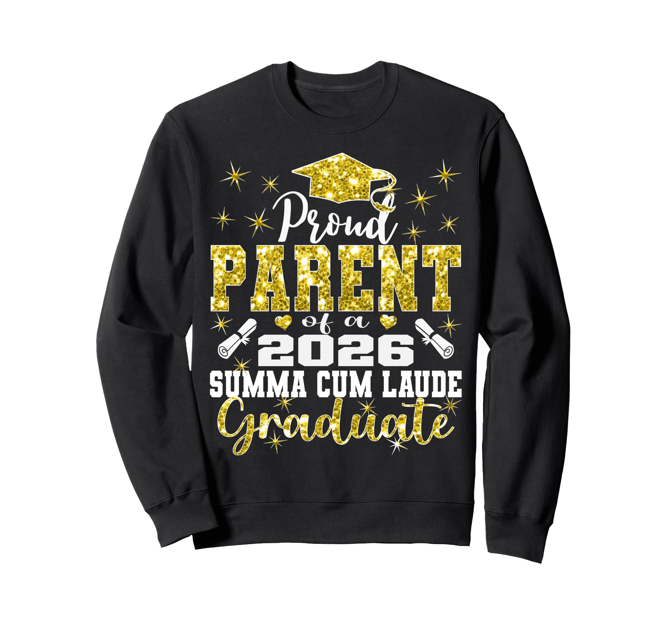 Proud Parent 2026 Summa Cum Laude Sweatshirt - Custom Art Print Unisex - T-Shirt, Sweatshirt, Hoodie