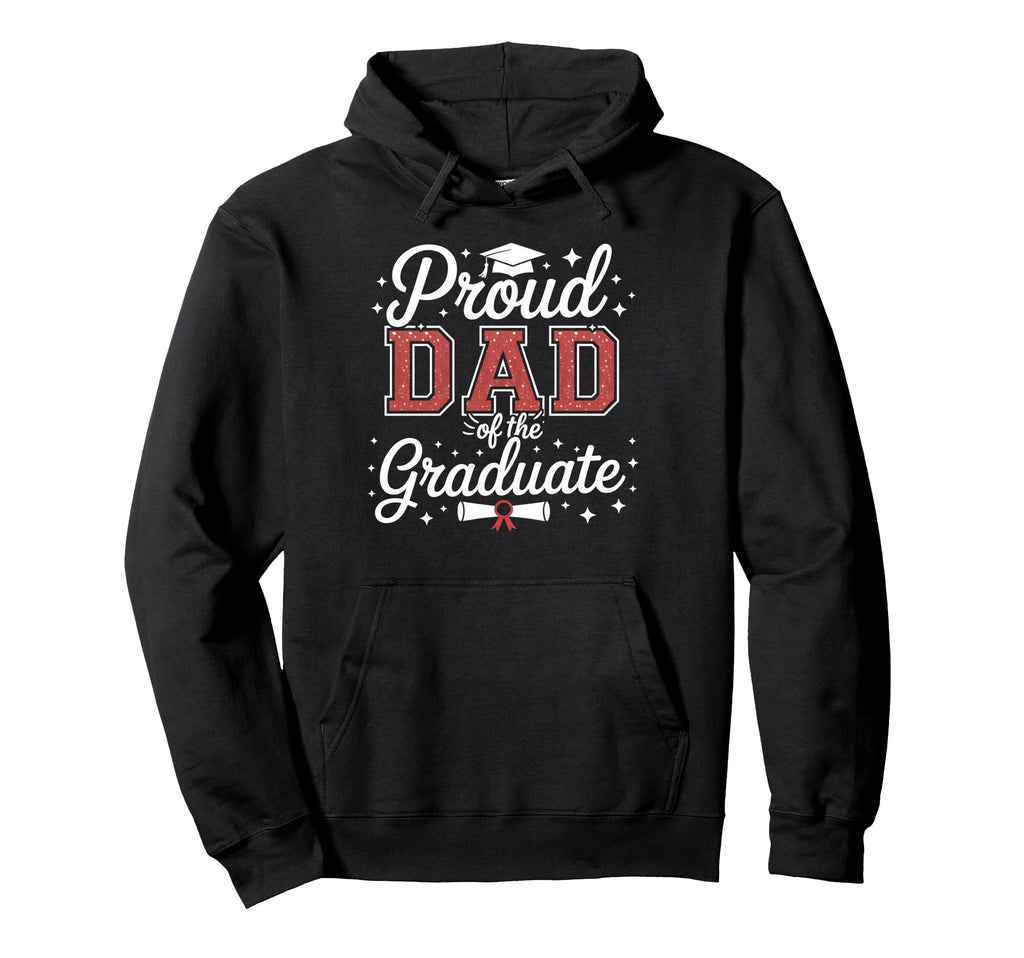 Dad Graduate Class 2026 Senior Hoodie - Aesthetic Graphic for Adults - T-Shirt, Sweatshirt, Hoodie