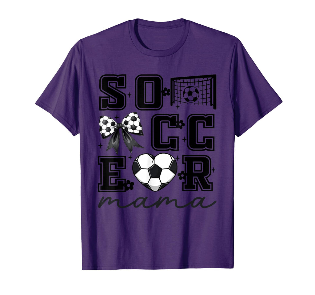 Soccer Mama Coquette Bow Funny T-Shirt - Streetwear Style for Adults - T-Shirt, Sweatshirt, Hoodie