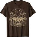Cute Fairycore Moth Therian Aesthetic Floral for - Adult & Kids T-Shirts, Sweatshirts & Hoodies apparel design preview 1