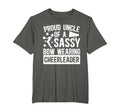 Proud Uncle Cheerleader Uncle Cheer T-Shirt - Streetwear Style for Adults - T-Shirt, Sweatshirt, Hoodie
