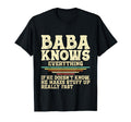 Baba Knows Everything Persian Grandfather T-Shirt - Graphic Print Unisex - T-Shirt, Sweatshirt, Hoodie