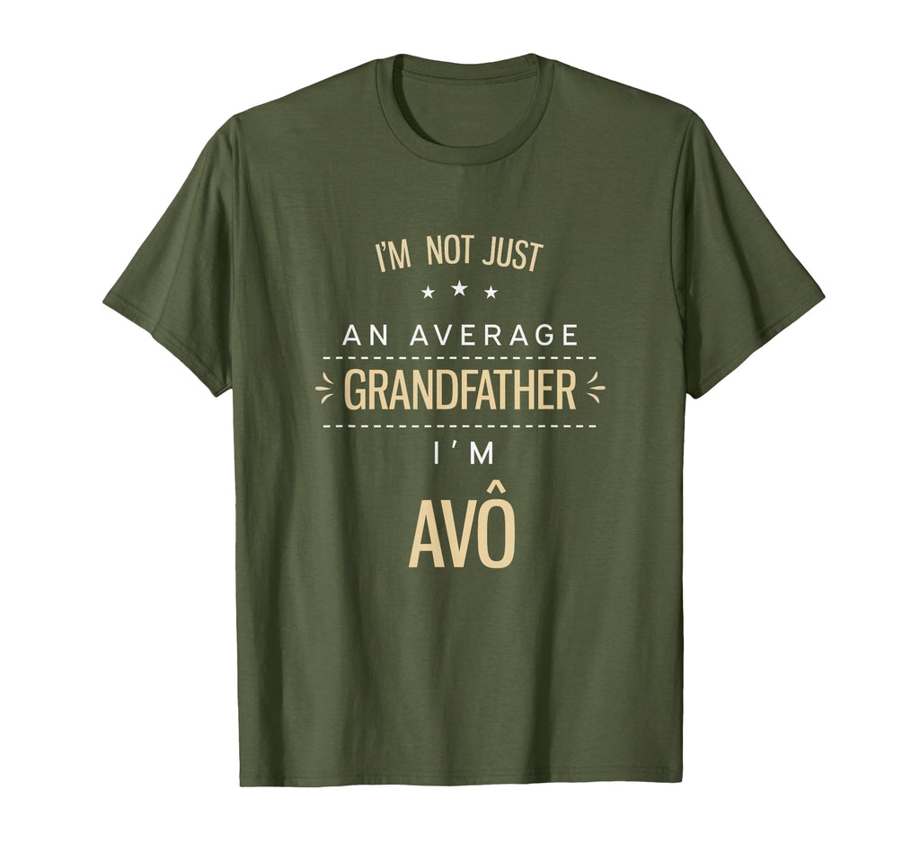 Not Average Grandfather Avo Grandpa T-Shirt - Aesthetic Graphic for Adults - T-Shirt, Sweatshirt, Hoodie