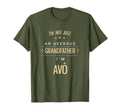 Not Average Grandfather Avo Grandpa T-Shirt - Aesthetic Graphic for Adults - T-Shirt, Sweatshirt, Hoodie
