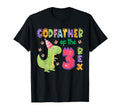Godfather Three Rex Birthday Dinosaur T-Shirt - Graphic Print Men Women - T-Shirt, Sweatshirt, Hoodie