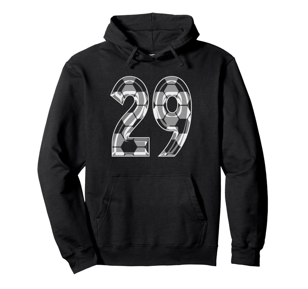 Soccer Number 29 Favorite Player 29 Hoodie - Minimalist Print Unisex - T-Shirt, Sweatshirt, Hoodie