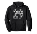 Soccer Number 29 Favorite Player 29 Hoodie - Minimalist Print Unisex - T-Shirt, Sweatshirt, Hoodie