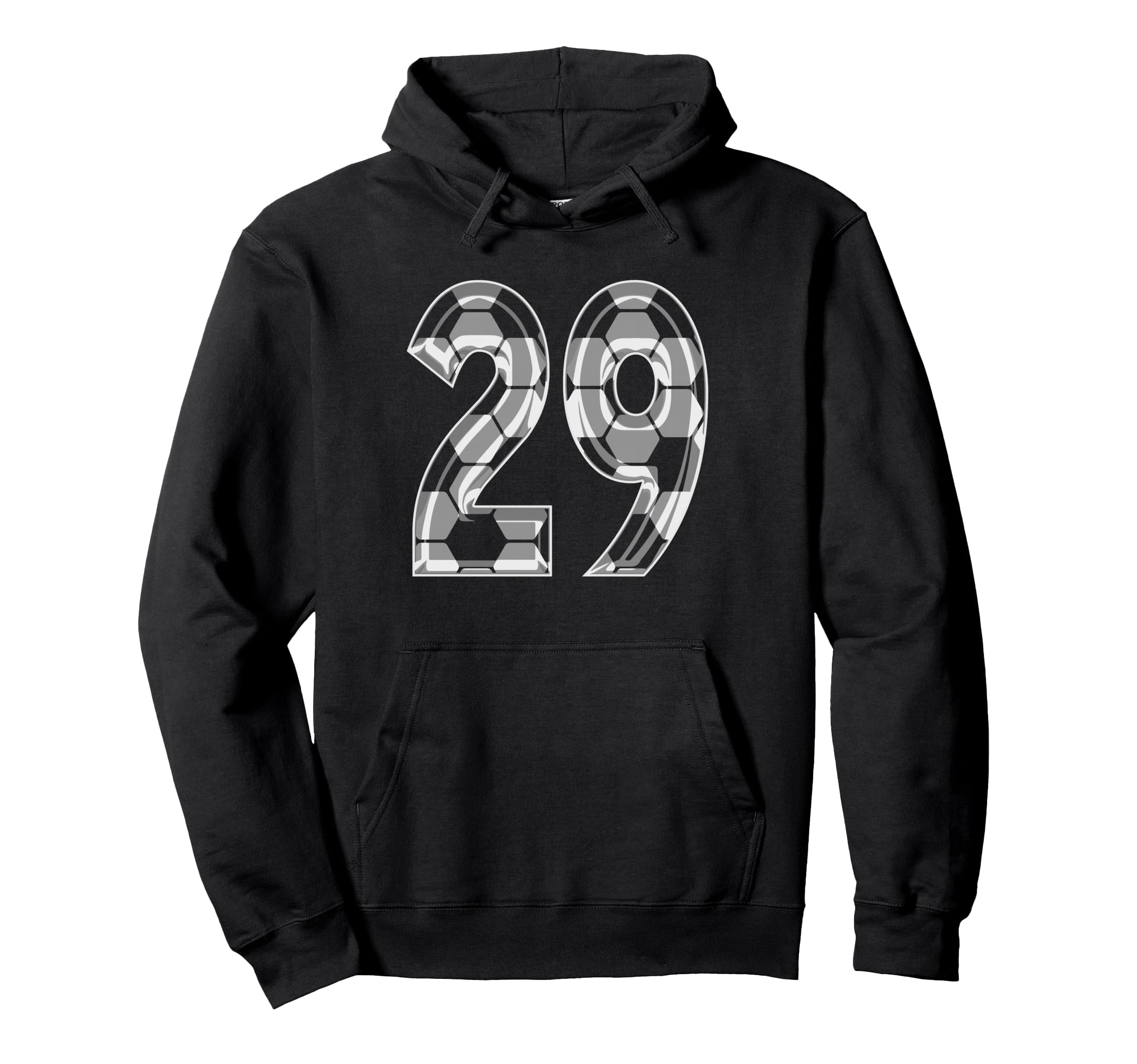 Soccer Number 29 Favorite Player 29 Hoodie - Minimalist Print Unisex - T-Shirt, Sweatshirt, Hoodie