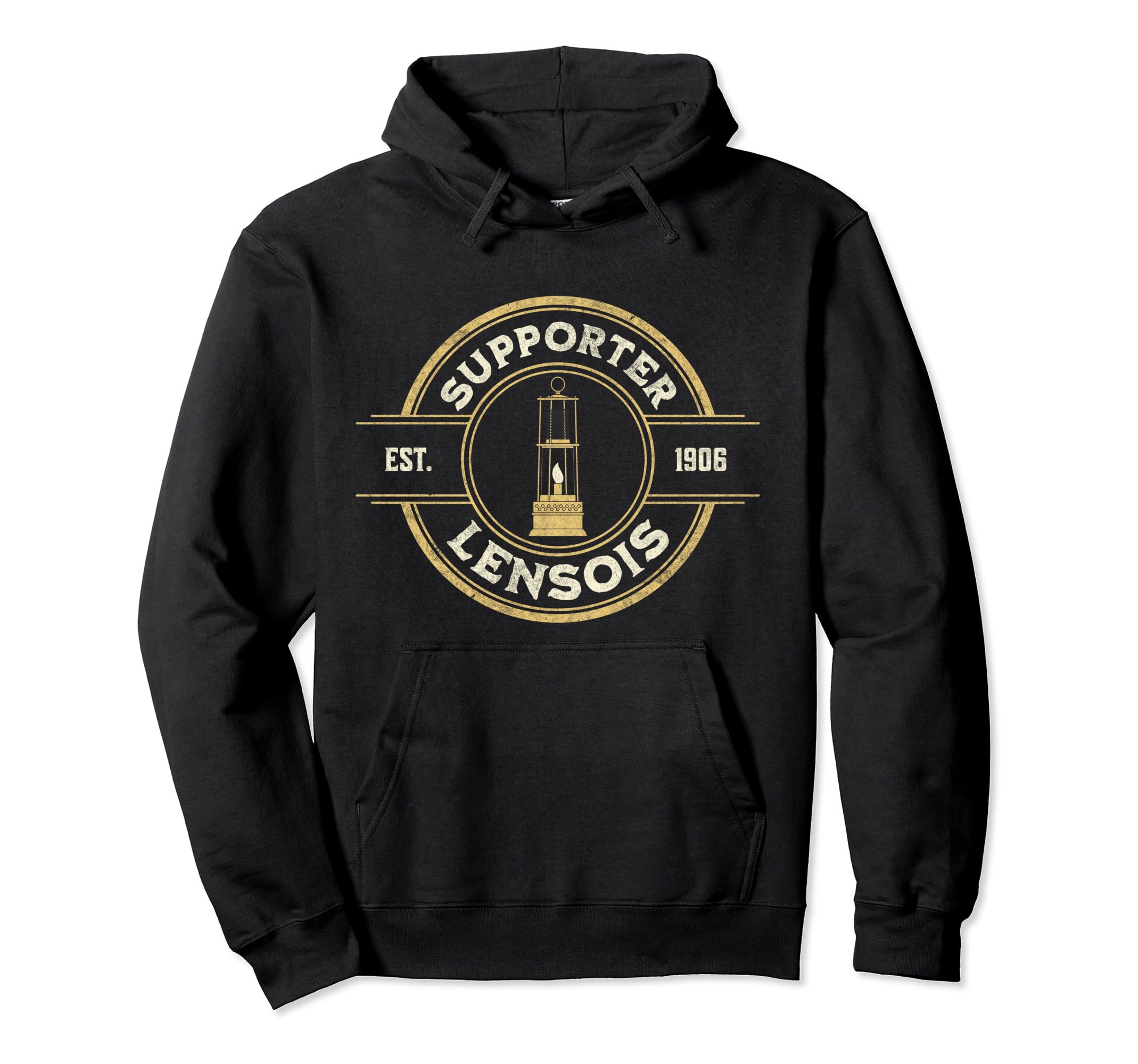 Supporter Lensois Lens Soccer Hoodie - Minimalist Print for Adults - T-Shirt, Sweatshirt, Hoodie