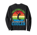 Volleyball Dad Like Regular Dad But Sweatshirt - Graphic Print Unisex - T-Shirt, Sweatshirt, Hoodie