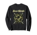 Camo Soccer Drip Life Sweatshirt - Novelty Apparel Men Women - T-Shirt, Sweatshirt, Hoodie