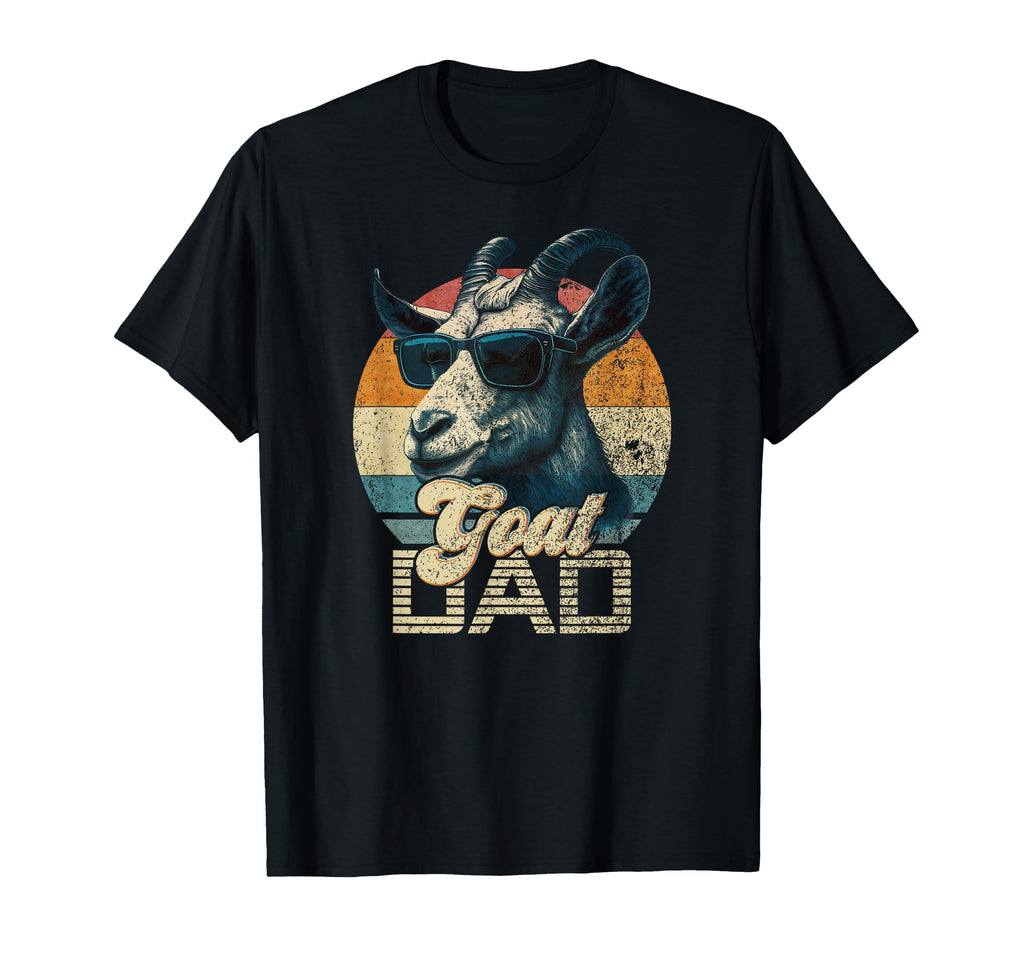Goat Dad Best Goat Daddy Funny Fathers T-Shirt - Novelty Apparel Men Women - T-Shirt, Sweatshirt, Hoodie